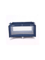 Kikka Boo So Gifted 2023 Παρκοκρέβατο με Στρώμα Navy Μπλε 124x65cm - Image 3