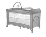 Kikka Boo So Gifted Plus Baby cot 2 Tables with Baby Cot & Mattress Grey 65x125cm