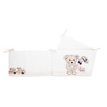 Kikka Boo Soft bumper Cradle bag Teddy Bear 35x180cm(41109050117)