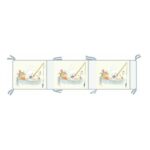 Kikka Boo Soft bumper Πάντα Κούνιας The Fish Panda 35x180cm(41101080030)