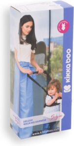 Kikka Boo Walking Harness Siya Walking Harness with Support Straps for 6+ Months Black - Image 2