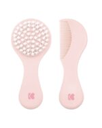Kikka Boo Baby Brush & Kikka Boo Baby Brush Comb Savanna Pink 2pcs(31303040094)