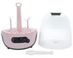 Kikka Boo Baby Bottle Sterilizer Electric Twill Pink - Image 3