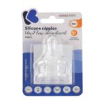 Kikka Boo Θηλές UniFlow Standard από Σιλικόνη Μεγάλης Ροής για 6+ μηνών 2τμχ - Image 2