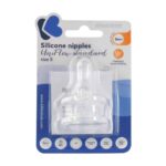 Kikka Boo Θηλές UniFlow Standard από Σιλικόνη Μικρής Ροής για 0+ μηνών 2τμχ - Image 2