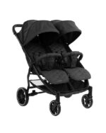 Kikka Boo Happy 2 Black twin trolley 2023