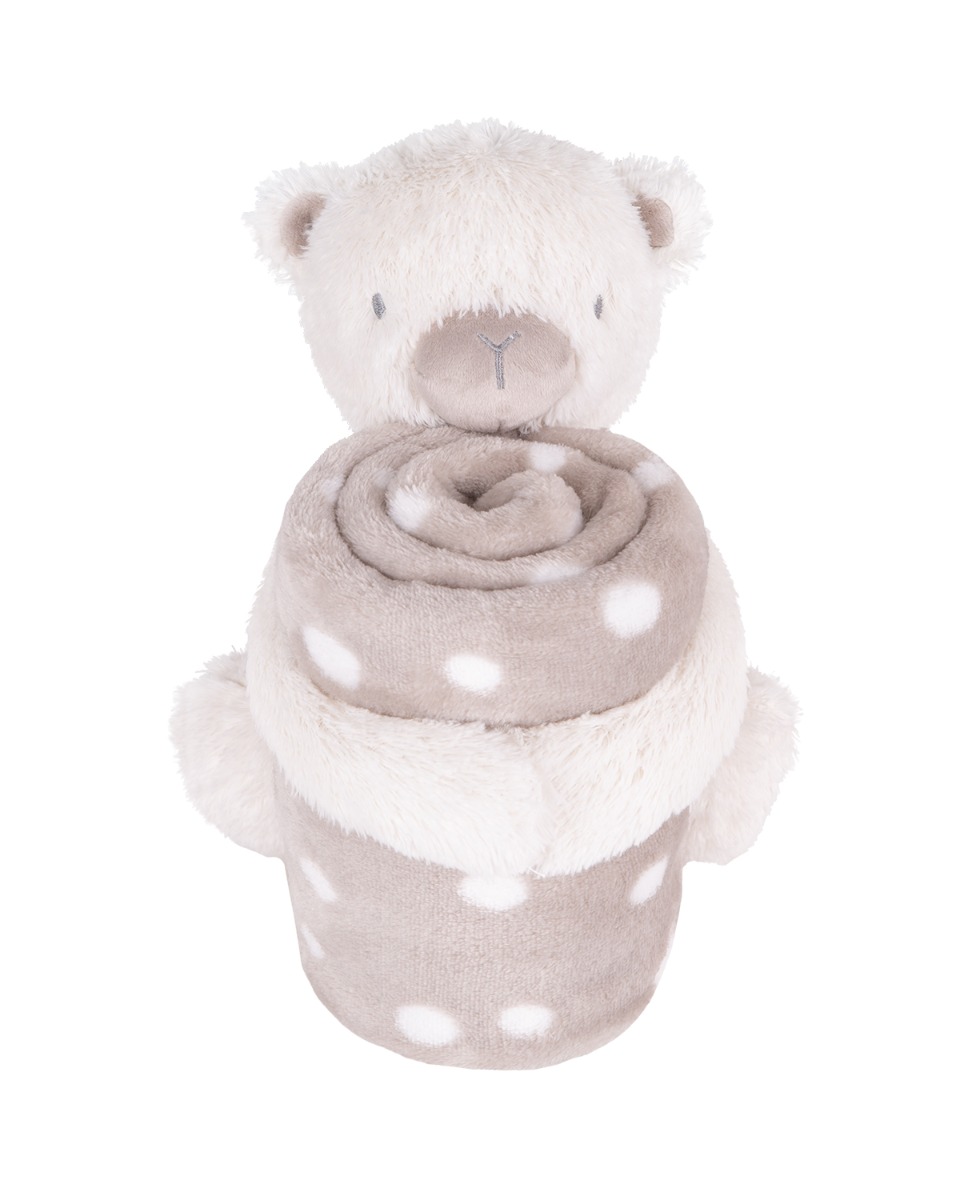 kikka-boo-Κουβέρτα-Αγκαλιάς-38-Λίκνου-my-teddy-Βελουτέ-Γκρι-70x100cm-με-Ζωάκι1.jpg Kikka Boo Κουβέρτα Αγκαλιάς & Λίκνου My Teddy Βελουτέ Γκρι 70x100cm με Ζωάκι - Image 1