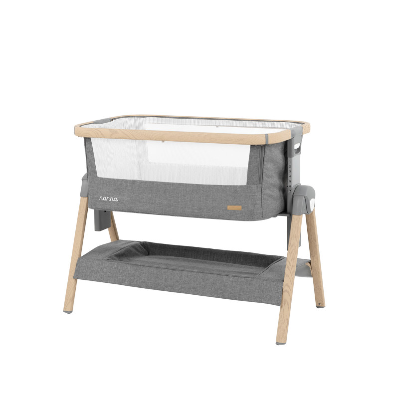kikka-boo-Λίκνο-nanna-dark-grey-με-Στρώμα-και-Πλαϊνό-Άνοιγμα-310030200311.jpg Kikka Boo Λίκνο Nanna Dark Grey με Στρώμα και Πλαϊνό Άνοιγμα (31003020031) - Image 1