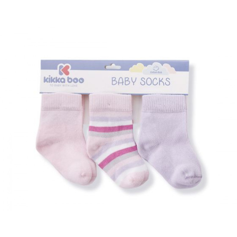kikka-boo-Παιδικές-Κάλτσες-baby-socks-1-2ετών-Μωβ1.jpg Kikka Boo Παιδικές Κάλτσες Baby Socks 1-2ετών Μωβ - Image 1