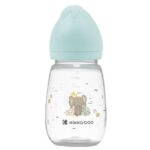 Kikka Boo Plastic Anti-Colic Bottle with Silicone Nipple for 3+ months 260ml (31302020098)