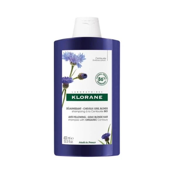klorane-centauree-anti-yellowing-Σαμπουάν-για-Ασημένιες-Ανταύγιες-με-Κενταυρίδα-bio-400ml1.jpg Klorane Centauree Anti-Yellowing Σαμπουάν για Ασημένιες Ανταύγιες με Κενταυρίδα BIO, 400ml - Image 1