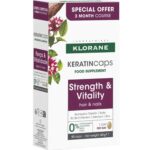 Klorane Promo Strength & Vitality Hair & Nails Keratin 90caps