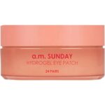 Kocostar a.m. Sunday Hydrogel Eye Patch Eπιθέματα Ματιών με Θαλάσσιο Κολλαγόνο, 24τεμ