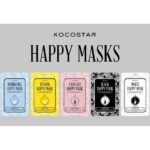 Kocostar Black Happy Mask Μάσκα Καθαρισμού Προσώπου με Άνθρακα, 1τεμ - Image 3