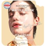 Kocostar Waffle Mask Ice Cream Μάσκα Προσώπου για Ευαίσθητες Επιδερμίδες, 40g - Image 2