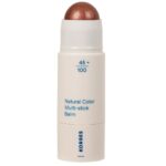 Korres Aegean Bronze Natural Color Balm σε Στικ για Λάμψη σε Χείλη & Ζυγωματικά, 1τεμ - Image 2