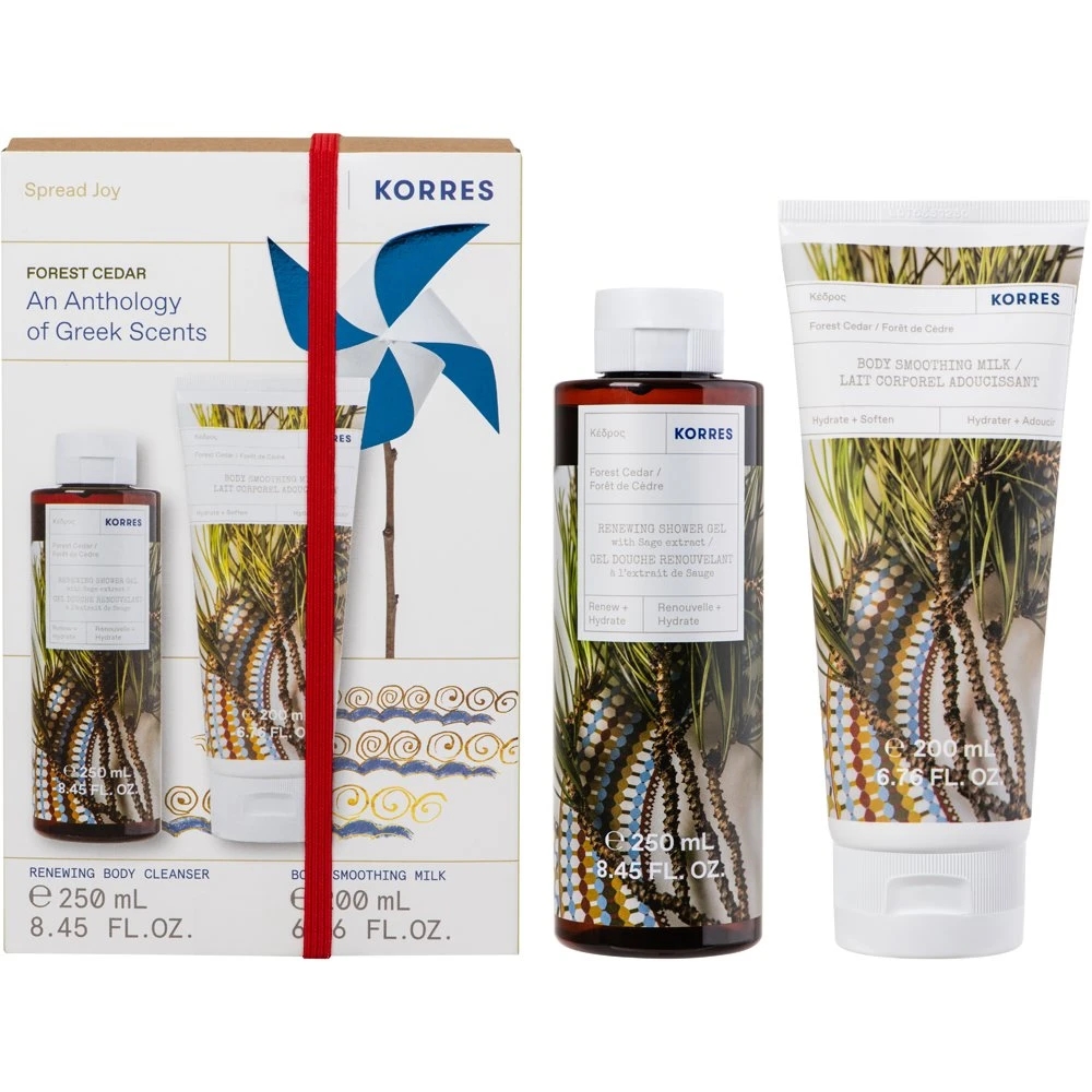 korres-an-anthology-of-greek-scents-forest-cedar-Σετ-Περιποίησης-200250ml1.jpg Korres An Anthology of Greek Scents Forest Cedar Σετ Περιποίησης 200+250ml - Image 1