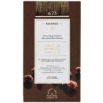 Korres Argan Oil Advanced Colorant 6.73 Βαφή Μαλλιών Χρυσό Κακάο,1τμχ