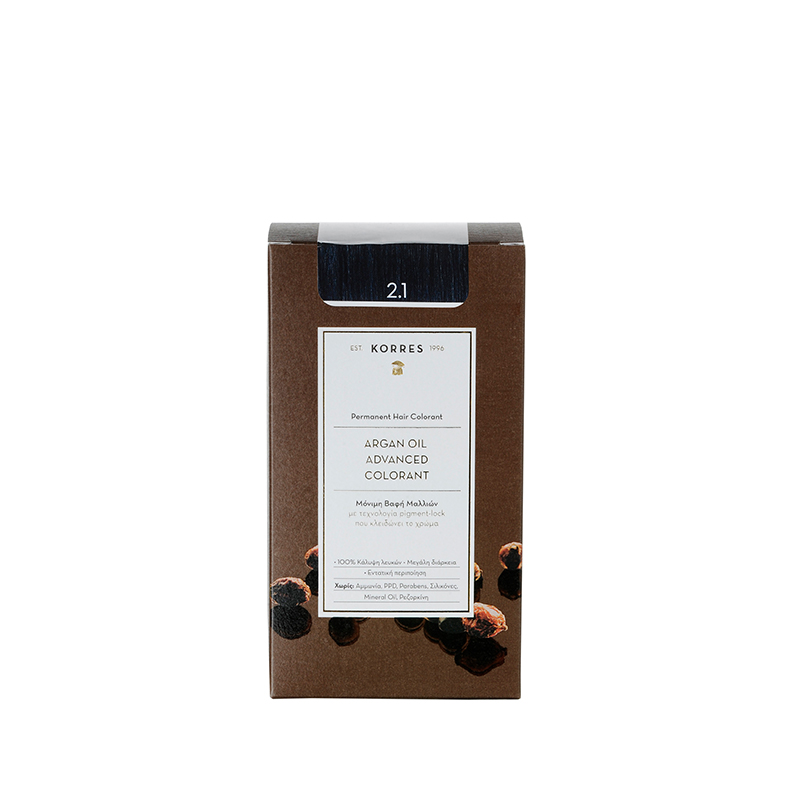 korres-argan-oil-Βαφή-Μαλλιών-Χωρίς-Αμμωνία-21-Μαύρο-Μπλε-1τεμ1.jpg Korres Argan Oil Βαφή Μαλλιών Χωρίς Αμμωνία 2.1 Μαύρο Μπλε 1τεμ - Image 1