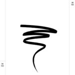 Korres Liquid Color Eyeliner Μαύρο, 1ml - Image 2