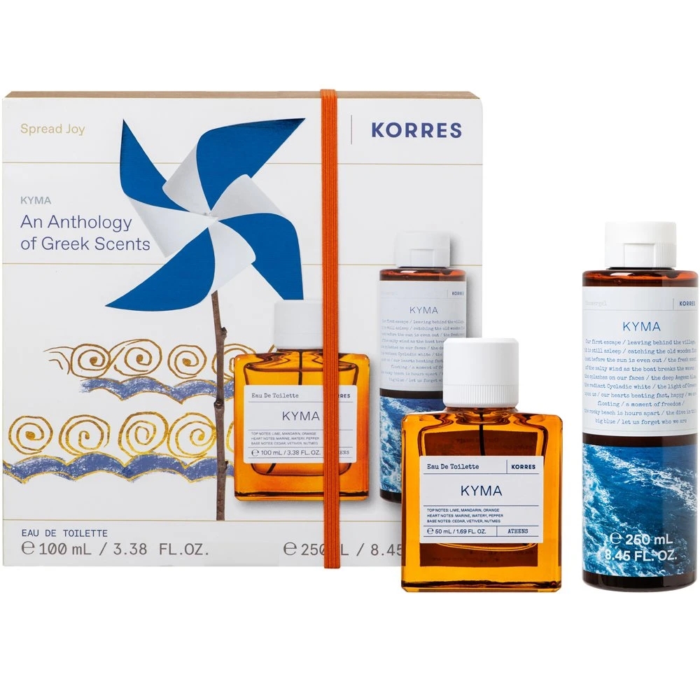 korres-promo-pack-kyma-Άρωμα-100ml-38-kyma-Αφρόλουτρο-250ml-1σετ1.jpg Korres Promo Pack Kyma Άρωμα, 100ml & Kyma Αφρόλουτρο, 250ml, 1σετ - Image 1