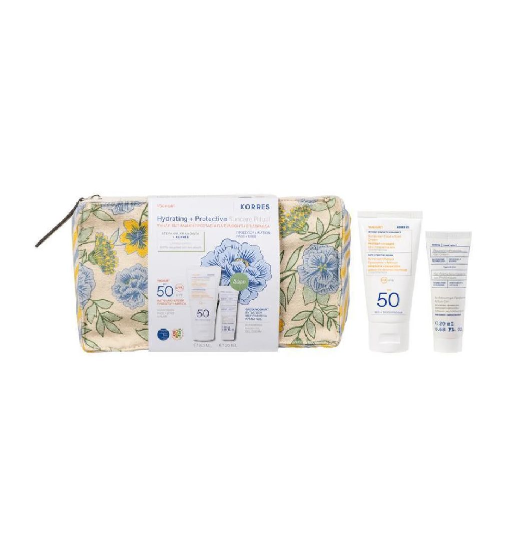 korres-promo-yoghurt-hydrating-38-protective-suncare-ritual-Αντηλιακή-Προσώπου-38-Ματιών-spf-501.jpg KORRES Promo Yoghurt Hydrating & Protective Suncare Ritual Αντηλιακή Προσώπου & Ματιών SPF 50 - Image 1