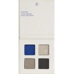 Korres Real Color Παλέτα με Σκιές Ματιών Matte σε Στερεή Μορφή 02 Smokey Sea 4gr