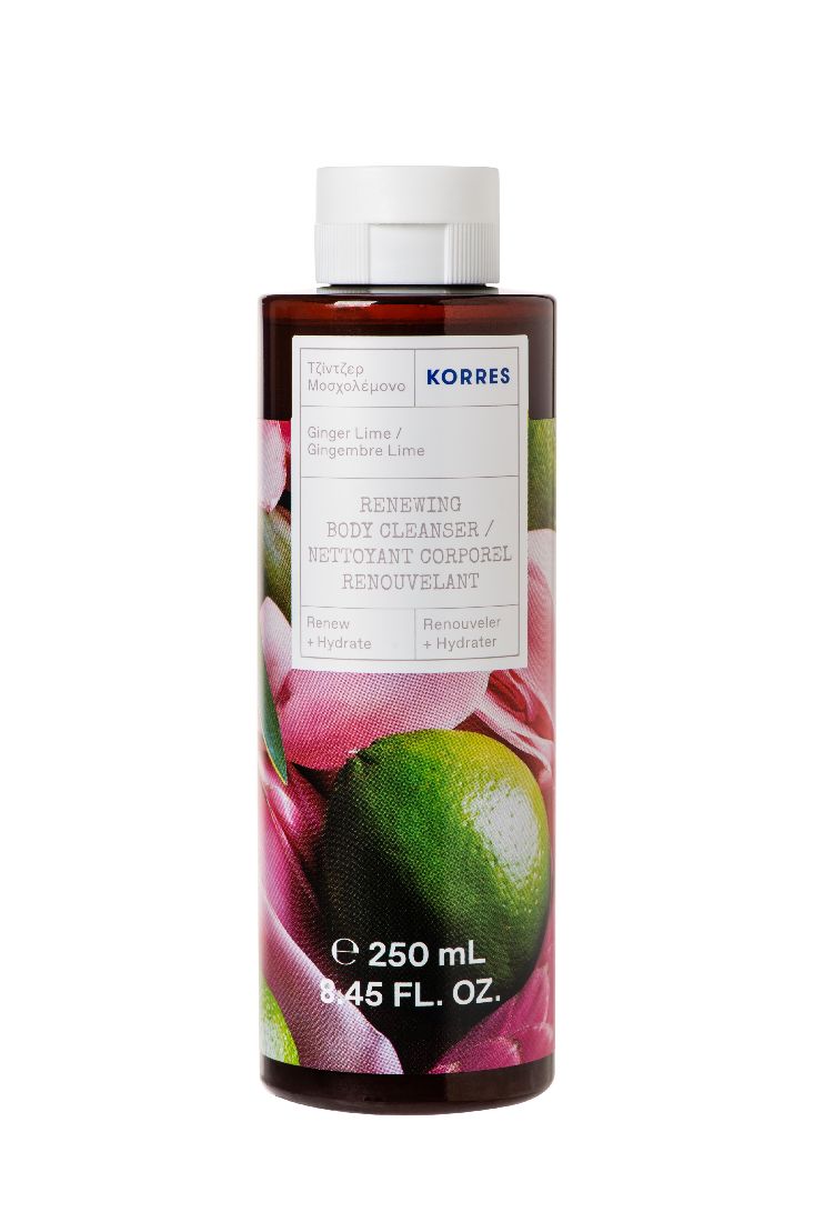 korres-shower-gel-ginger-lime-Αφρόλουτρο-Τζίντζερ-Μοσχολέμονο-250ml1.jpg Korres Shower Gel Ginger Lime Αφρόλουτρο Τζίντζερ Μοσχολέμονο, 250ml - Image 1