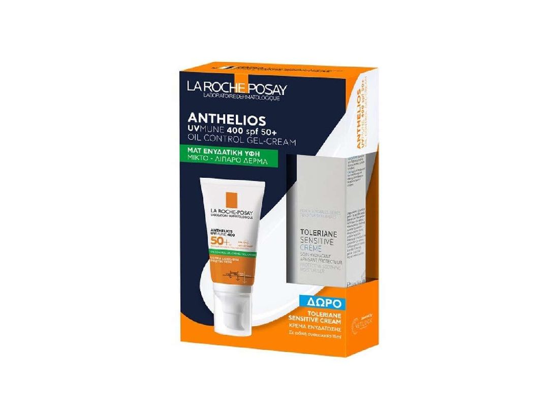 la-roche-posay-anthelios-uvmune-400-oil-control-gel-cream-spf50-38-toleriane-sensitive-Κρέμα-15ml1-1.jpg La Roche Posay Anthelios UVMUNE 400 Oil Control Gel Cream SPF50+ & Toleriane Sensitive Κρέμα, 15ml - Image 1