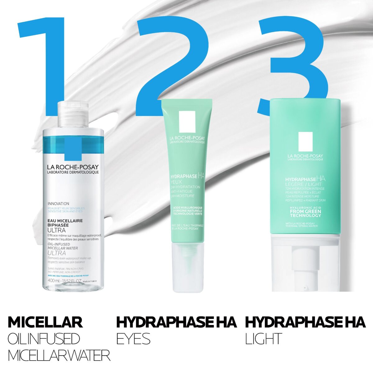 La Roche Posay Hydraphase HA Eyes Ενυδατική Κρέμα Ματιών με Υαλουρονικό Οξύ, 15ml - Image 3