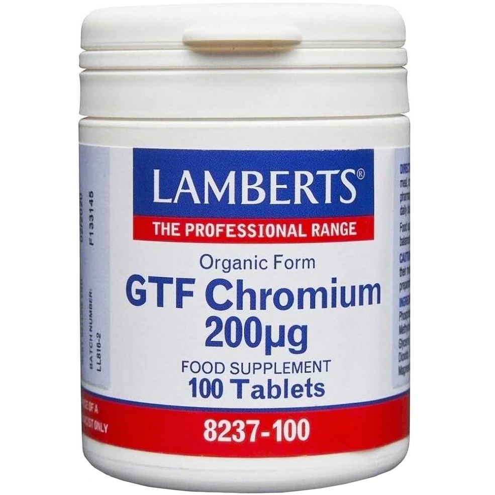 lamberts-gtf-chromium-200μg-Συμπλήρωμα-για-την-Σταθεροποίηση-του-Επιπέδου-Γλυκόζης-στο-Αίμα-100tabs1.jpg Lamberts GTF Chromium 200μg Συμπλήρωμα για την Σταθεροποίηση του Επιπέδου Γλυκόζης στο Αίμα 100tabs - Image 1
