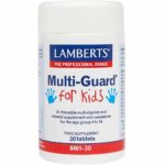 Lamberts Multi-Guard For Kids Συμπλήρωμα για Ενέργεια & Ενίσχυση του Ανοσοποιητικού 30chew.tabs