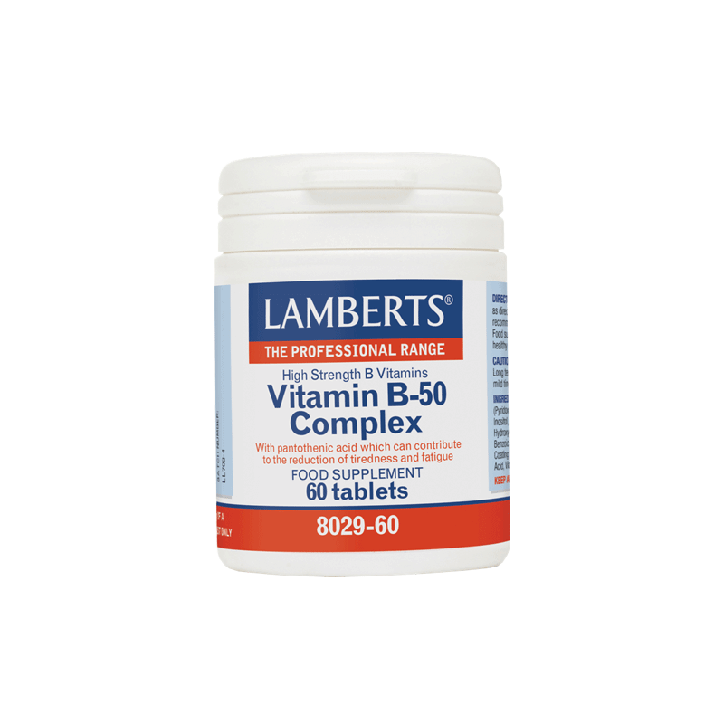 lamberts-vitamin-b-50-complex-για-την-Καλή-Υγεία-του-Νευρικού-Συστήματος-60tabs-80291.png Lamberts Vitamin B-50 Complex για την Καλή Υγεία του Νευρικού Συστήματος 60tabs (8029) - Image 1