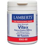 Lamberts Vitex Agnus Castus 1000mg Συμπλήρωμα Διατροφής Κατά του Προεμμηνορρυσιακού Συνδρόμου 60tabs