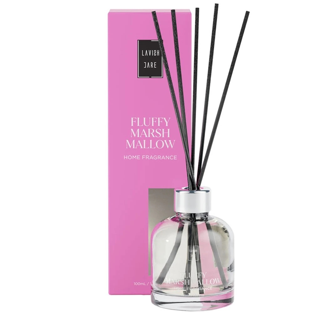 lavish-care-fluffy-marsh-mallow-home-fragrance-Άρωμα-Χώρου-με-Νότες-Ζαχαρωτού-100ml1.jpg Lavish Care Fluffy Marsh Mallow Home Fragrance Άρωμα Χώρου με Νότες Ζαχαρωτού, 100ml - Image 1