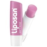 Liposan Soft Rose Caring Lip Balm Lip Moisturizer for 24-hour hydration, 4.8g