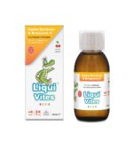 Liqui Vites Kids Συμπλήρωμα Διατροφής με Βότανα & Βιταμίνη C με Γεύση Κεράσι, 120ml