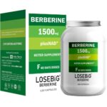 Losebig Berberine 1500mg Plus Nad Συμπλήρωμα για Απώλεια Βάρους & Ρύθμιση Σακχάρου 120caps - Image 2