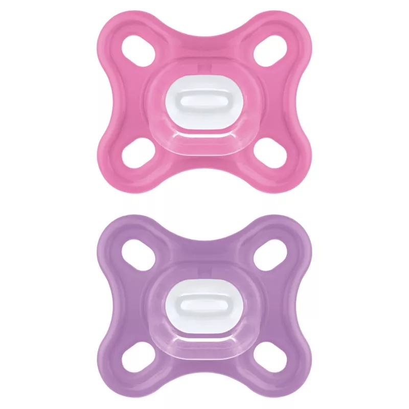 mam-comfort-Πιπίλα-Σιλικόνης-girl-Ροζ-Μωβ-0-3-μηνών-2τμχ-126sg1.jpg MAM Comfort Πιπίλα Σιλικόνης Girl Ροζ⁄Μωβ 0-3 μηνών (2τμχ) (126SG) - Image 1