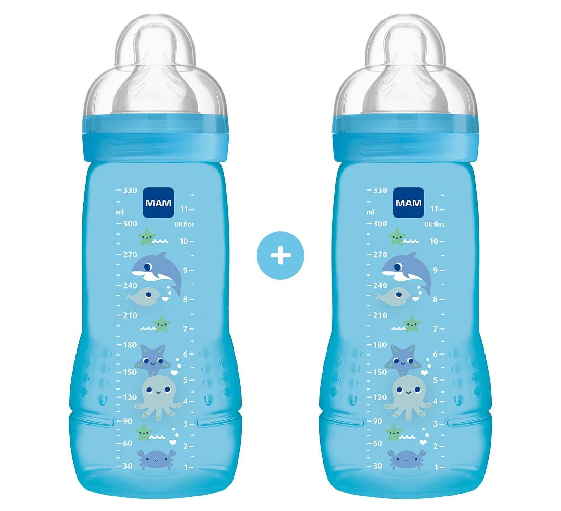 mam-easy-active™-baby-bottle-Σετ-Πλαστικά-Μπιμπερό-Αγόρι-Μπλε-4-μηνών-330ml-365sb1.jpg MAM Easy Active™ Baby Bottle Σετ Πλαστικά Μπιμπερό Αγόρι Μπλε 4+ μηνών, 330ml (365SB) - Image 1