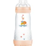 MAM Easy Start™ Anti-Colic Plastic Bottle for Girls 4+ months Orange, 320ml (356SG)