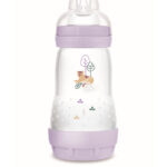 MAM Easy Start™ Anti-Colic Πλαστικό Μπιμπερό Κορίτσι Μωβ 2+ μηνών 260ml (351SGc)