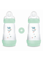 MAM Easy Start™ Anti-Colic Σετ 2 Μπιμπερό Αγόρι Βεραμαν  2+ μηνών,260ml (2τμχ)(355SBc)