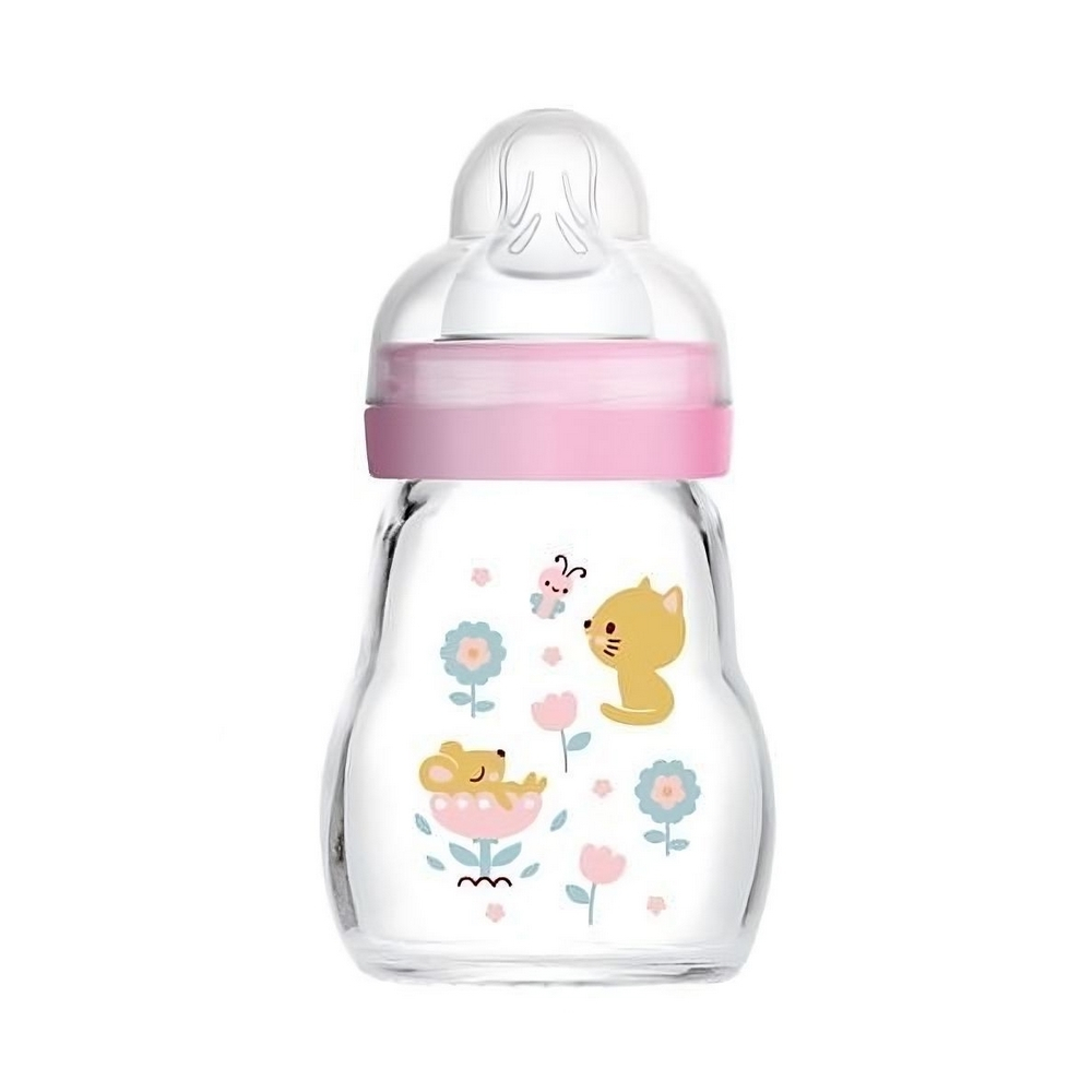 mam-feel-good-Γυάλινο-Μπιμπερό-170ml-0-μηνών-Κορίτσι-370sg1.jpg MAM Feel Good Γυάλινο Μπιμπερό 170ml 0+ μηνών Κορίτσι (370SG) - Image 1