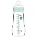 MAM Feel Good Glass Bottle Forest Boy 260ml Blue from 2+months (375SB) - Image 2