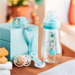 MAM Feel Good Glass Bottle Forest Boy 260ml Blue from 2+months (375SB) - Image 3