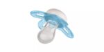 MAM Original Start Orthodontic Silicone Pacifier Blue⁄Beige 0-2 months (2pcs) (078SBc) - Image 4