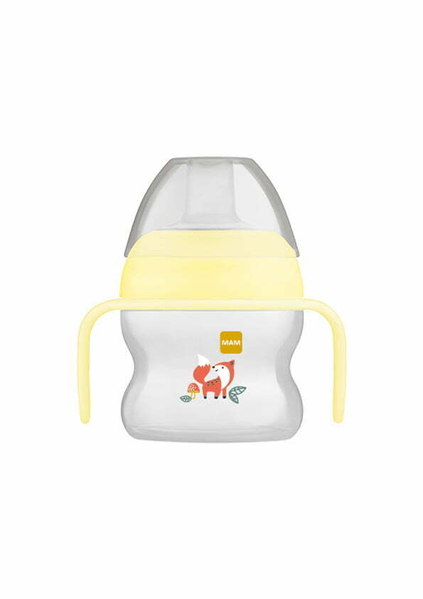 mam-starter-cup-Ποτηράκι-Μωρού-με-Χερούλια-unisex-Κίτρινο-4μηνών150ml-462u1.jpg MAM Starter Cup Ποτηράκι Μωρού με Χερούλια Unisex Κίτρινο 4+μηνών,150ml (462U) - Image 1