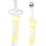 MAM Educational & Baby toothbrush with teddy bear handle 5+ months Unisex (608U)