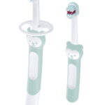 MAM Educational & Baby toothbrush with teddy bear handle 5+ months Boy